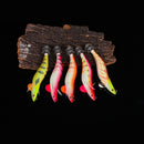 Jigs Lead Sinker Octopus Bait Fishing Tackle Squid Hook Wood Shrimp Lures