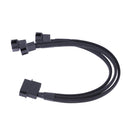 4pin IDE Molex to 3-Port 3Pin/4Pin Cooler Cooling Fan Splitter Power Cable