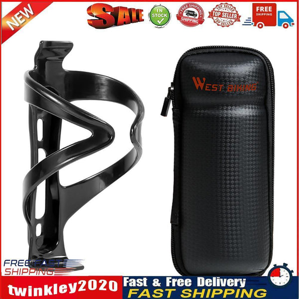 WEST BIKING Bike Bag Bottle Holder PVC Waterproof Repair Kit Organizer (A) Newly
