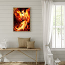 5D DIY Animal Series Square Diamond Diamond Painted Firebird (E543)