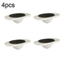 4pcs Trash Can Small Wheels Double-sided Tape Storage Wheels Box Pulley G5B6