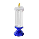 #A Night Lights 7-color Gradient LED Crystal Candles for Christmas Birthday Wedd