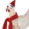 2 pcs LED Chicken Family Signs Xmas Tree Hanging Pendant (02)
