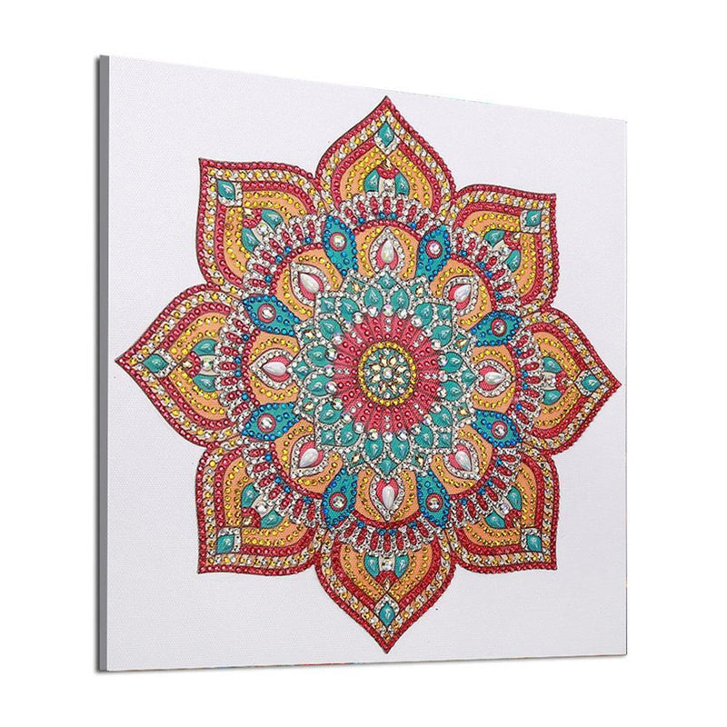 5D DIY Special Shaped Diamond Painting Mandala Cross Stitch Kits (DZ248) Newly