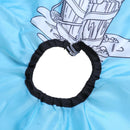 Cartoon Dog Kid Dressing Cape Salon Cover Hairdresser Hair Cut Cloth(Blue)