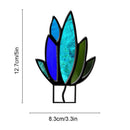 Artificial Agave Potted Plant Ornament Yard Art Home Garden Decor (TYU014C)