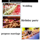 Home Battery Operated Wedding Candle Light LED Lights Flameless Candle Lamp