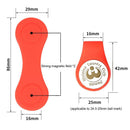 Golf Hat Clip Magnetic Golf Ball Marker for Position Calibrating (Red)