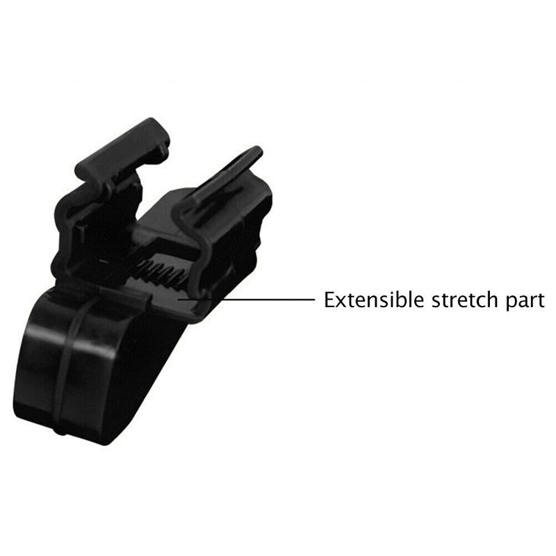 Aquarium Filtration Water Pipe Bucket Clip Tube Flow Control Clamp (Black) Newly