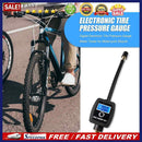 For Motorcycle Bicycle Digital Electronic Tire Pressure Gauge Meter Tester
