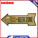 Tin Plates Wall Signs Retro Painting Beer Area Metal Plate Poster for Bar Craft