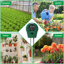 3 in 1 Soil PH Tester Meter Plants Flowers Soil Moisture Sensor Acidity Tester