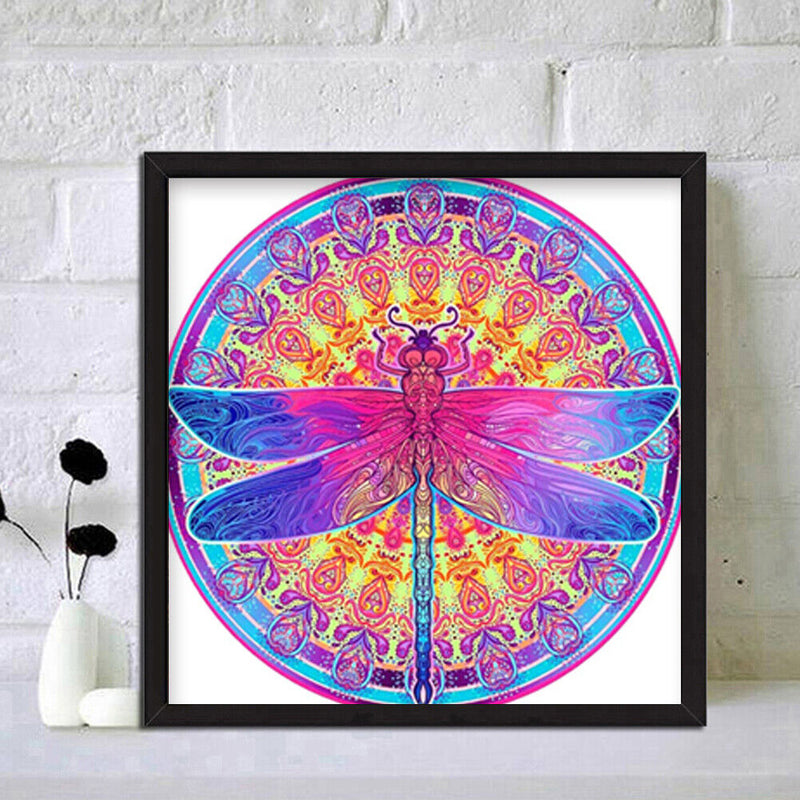 Dragonfly 5D DIY Partial Special Drill Crystal Diamond Painting Home Decor