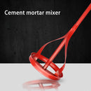 Hexagon Shaft Plaster Paint Mixer Paddle Electric Drill Mortar Cement Mixing Rod
