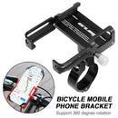 GUB P20 MTB Bicycle Phone Holders Aluminum Bracket Handleable Clip Phone Stand