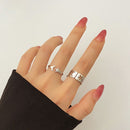 Moon Wedding Jewelry Open Rings Hollow Out Ring Mini Knuckle Fashion Jewelry