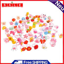 50pcs Ring for Children Jewelry Fashion Multicolor Ring Cute Girls Gifts