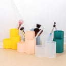 Plastic Desk Pen Holder School Office Stationery Large Capacity Makeup Storage
