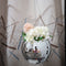 Boho Mirror Ball Hanging Flower Pot Hanger Basket Home Garden Decor (15cm) Newly