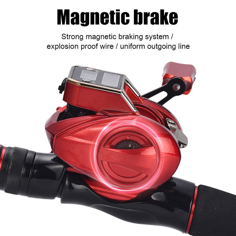 7.3/1 19+1BB 5kg Braking Force Low Profile Baitcasting Fishing Reel (Right)