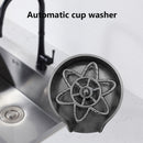 Automatic Glass Rinser Bar Glass Cup Washer Kitchen Milk Tea Cup Cleaner