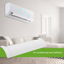 Universal Anti Direct Blowing Air Conditioning Wind Shield Baffle (White) Newly