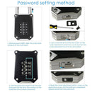 Hardware Accessories 4 Digit Security Padlock Door Padlock Gym Combination Lock