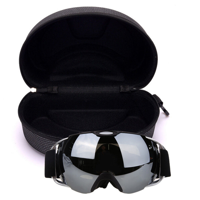 Ski Goggles Case Travel Skiing Glasses Storage Box Carrying Zipper Holder Tool