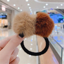 Girls Lovely Elastic Hair Rope Hair Rings Hair Accessories Pompom Hairbands