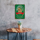 Weatherproof Retro Animal Sign Iron Painting Wall Drawing Template (Deer)