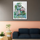 5D DIY Full Drill Diamond Painting Flowers Cross Stitch Craft Kit Home Wall