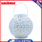 Hollow Ball Solar LED Lantern Light Garden Yard Path Decor Hanging Iron Art Lamp