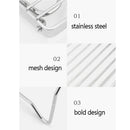 Camping Stainless Steel BBQ Grill Stove Stand Bracket Holder Kettle Support
