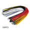 100pcs Tin Plated PCB Solder Cable Fly Jumper Wire Copper Conductor Wire 8 inch