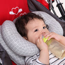 Baby U-shaped Pillow Soft Sleeping Positioner Head Support for Car Seat (A)
