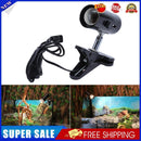 300W Metal Ceramic Heat UV UVB Lamp Light Holder Clamp Brooder Reptile US