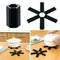 Black Foldable Non-slip Heat Resistant Pad Trivet Pan Kitchen Holder Mat ne C5Q6
