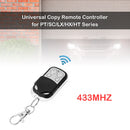 2pcs 433MHz 4CH Car Key Fob Garage Door Opener Remote Control Duplicator