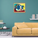 5D DIY Full Drill Diamond Painting Dog Cross Stitch Embroidery Kit Wall Art