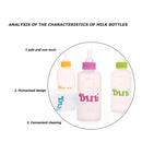 Pet Milk Bottle Nipple Set 60mL Dog Cat Drinking Water Feeder w/Cleaning Brus