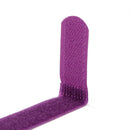 Nylon Fish Pole Belt Holder Tie Fastener Hook Loop Fishing Gadgets (Purple)