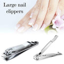 Extra Large Toe Nail Clippers For Thicks Hard Nails Kit. Heavy V4L Cutters W6I0