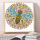 5D DIY Diamond Painting Kits Bee Partial Special Shape Drill Wall Decoratio