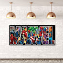 Cartoon Character Collection Diamond Painting Kits Full Square Drill Home Decor
