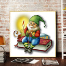 Full Round Drill Mosaic Poster 5D DIY Cartoon Old Man Wall Diamond Painting