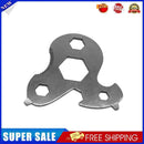 Outdoor Multi Tool Quick Knot Rope Buckle Hex Wrench Stainless Steel EDC Gear