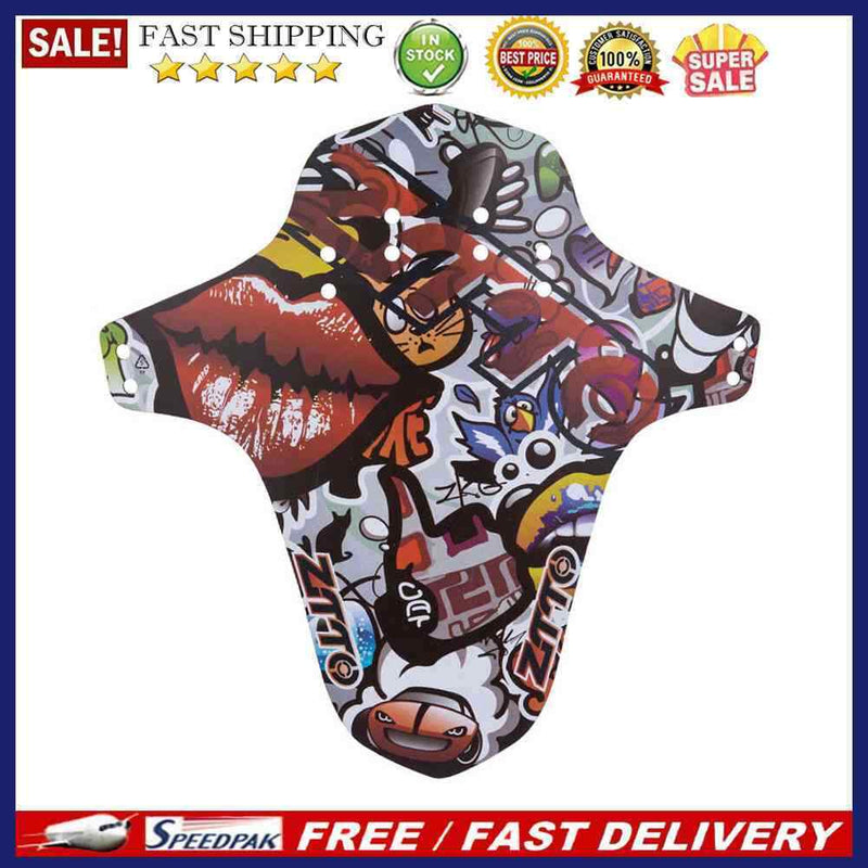 Bicycle Front Rear Wheel Wings Fender Plastic Mountain Bike Fixed Gear Mudg