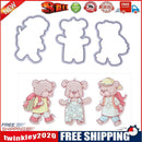 Bear Silicone Stamp+Metal Cutting Dies Stencil Frame Scrapbook Album Decor