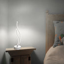 LED Table Lamp Modern Decorative Curved Bedside Light for Home Bedroom Part