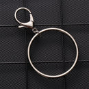 Punk Metal Big Ring Hip Hop Jewelry Bag Chain Pants Key Ring Key Chains Clip